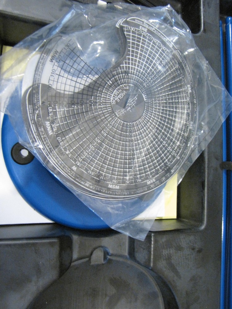 Solar Pathfinder Solar Site Analysis Tool Complete Kit Compass Dome Case USA