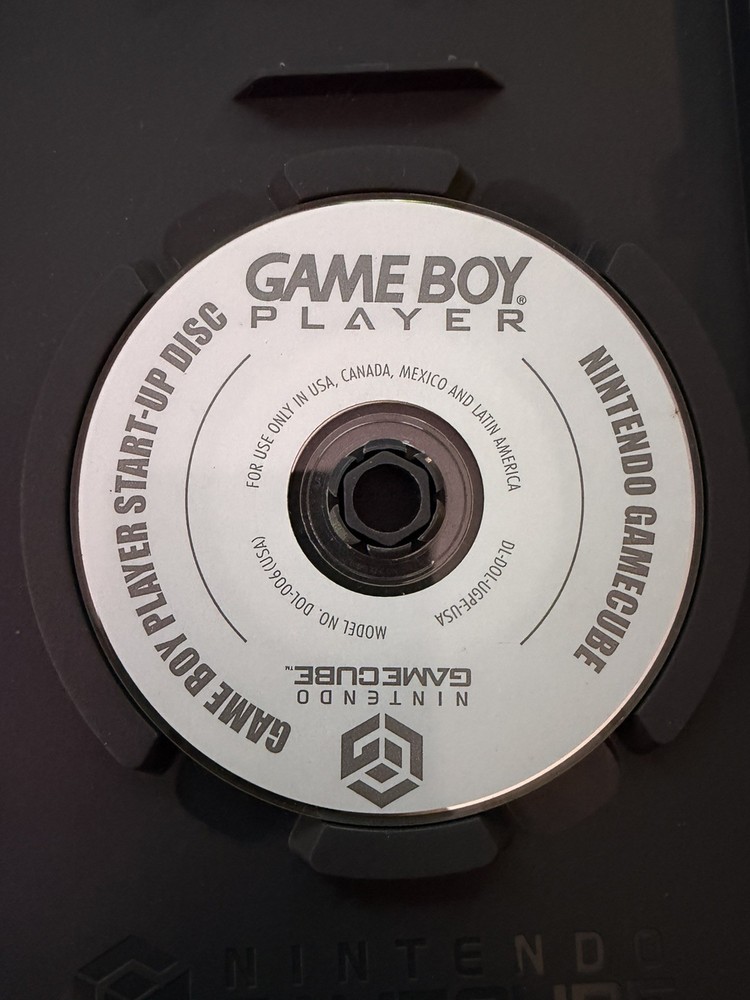 Nintendo Gamecube Gameboy Player Start-up Disc Only TESTED Authentic OEM