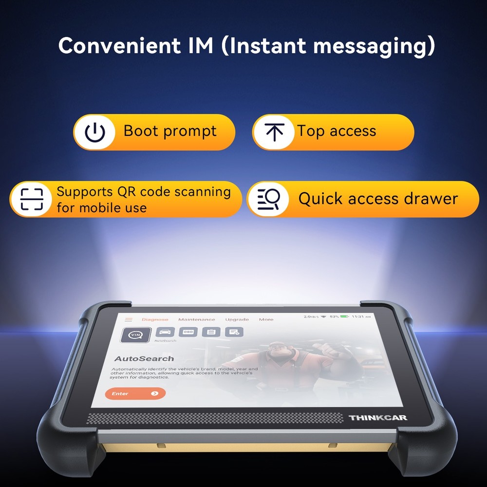 ThinkCar ThinkScan 672 Car OBD2 Diagnostic auto Scanner Bidirectional ALL System
