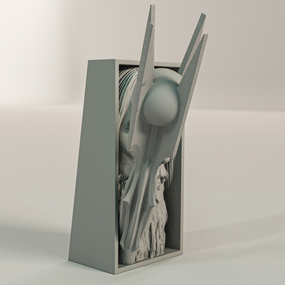 Saruman the White - Wizard Tower Book Nook & Wall Mount