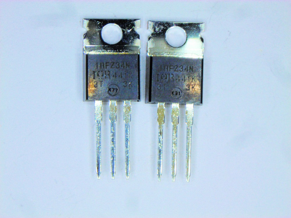 IRFZ34N "Original" IR MOSFET Transistor 2 pcs