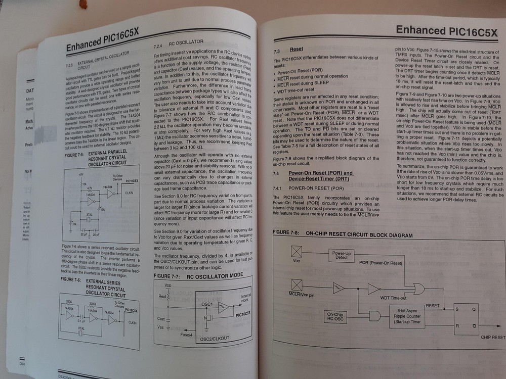 Microchip PIC16/17 Microcontroller data book, 1995/1996
