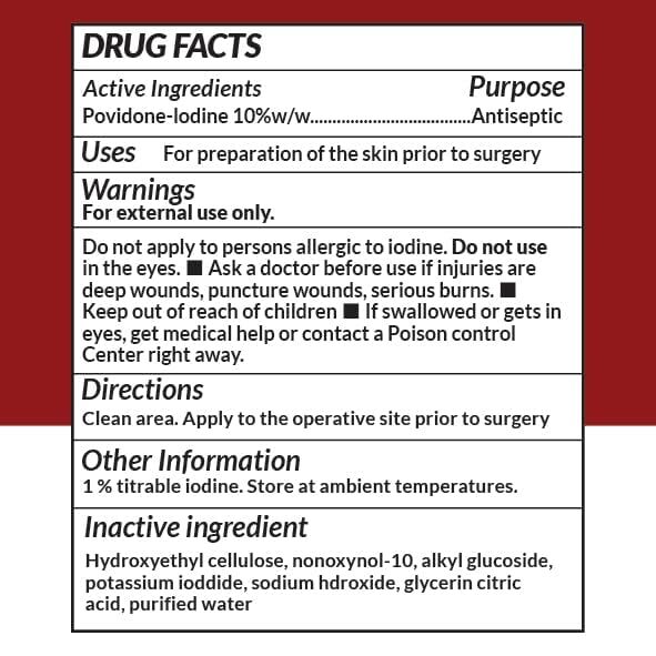 Ever Ready First Aid Povidone Iodine Wipes