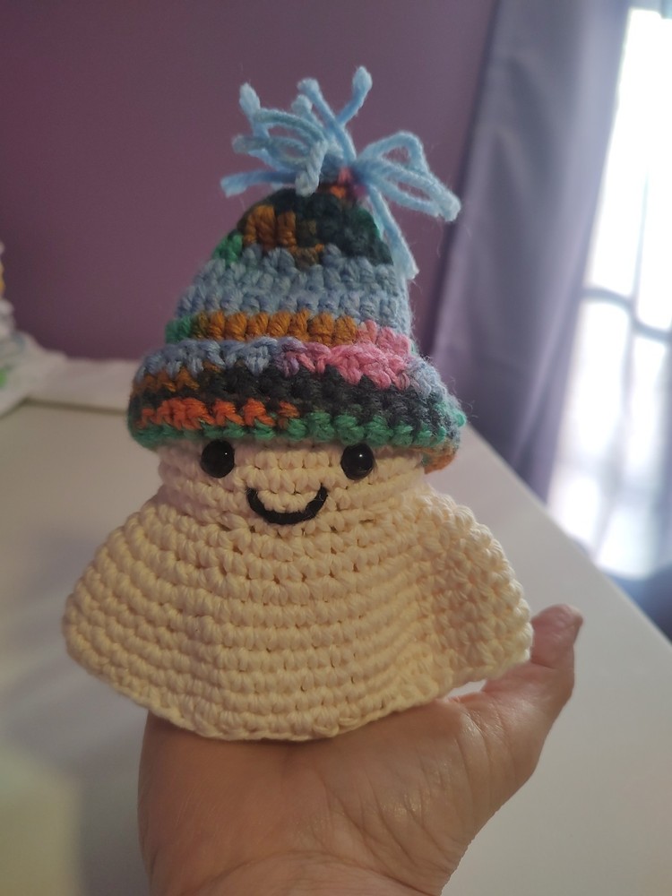 Crochet Friendly Little Ghost