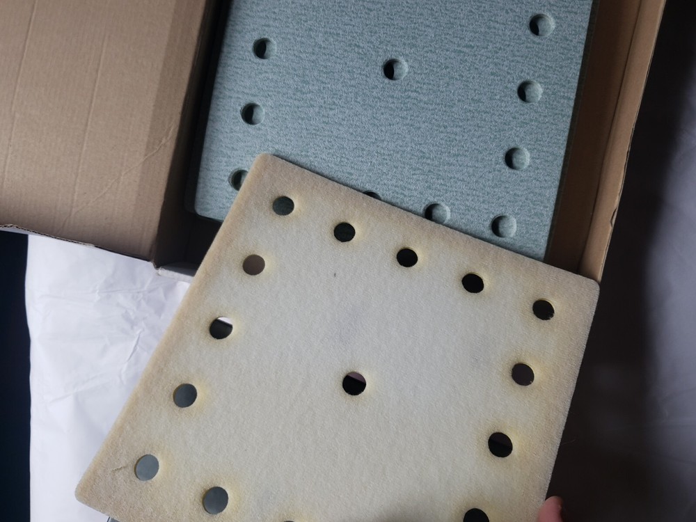 BeroXpert Dustless Sanding System - Hook & Loop Head Piece ONLY w/ 6 Unused Pads