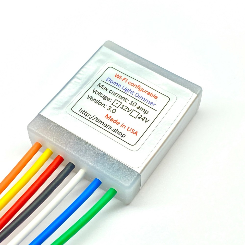 Dome Light Delay Control Module. 20sec with 10min timeout.