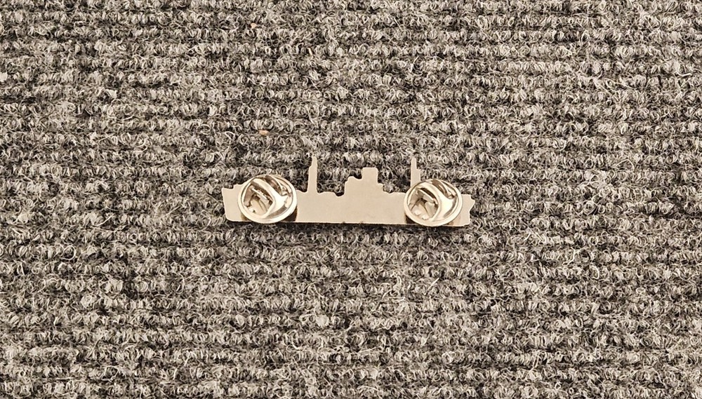 US Navy Attack Cargo Ship AKA Enamel Lapel Pin - Amphibious Navy