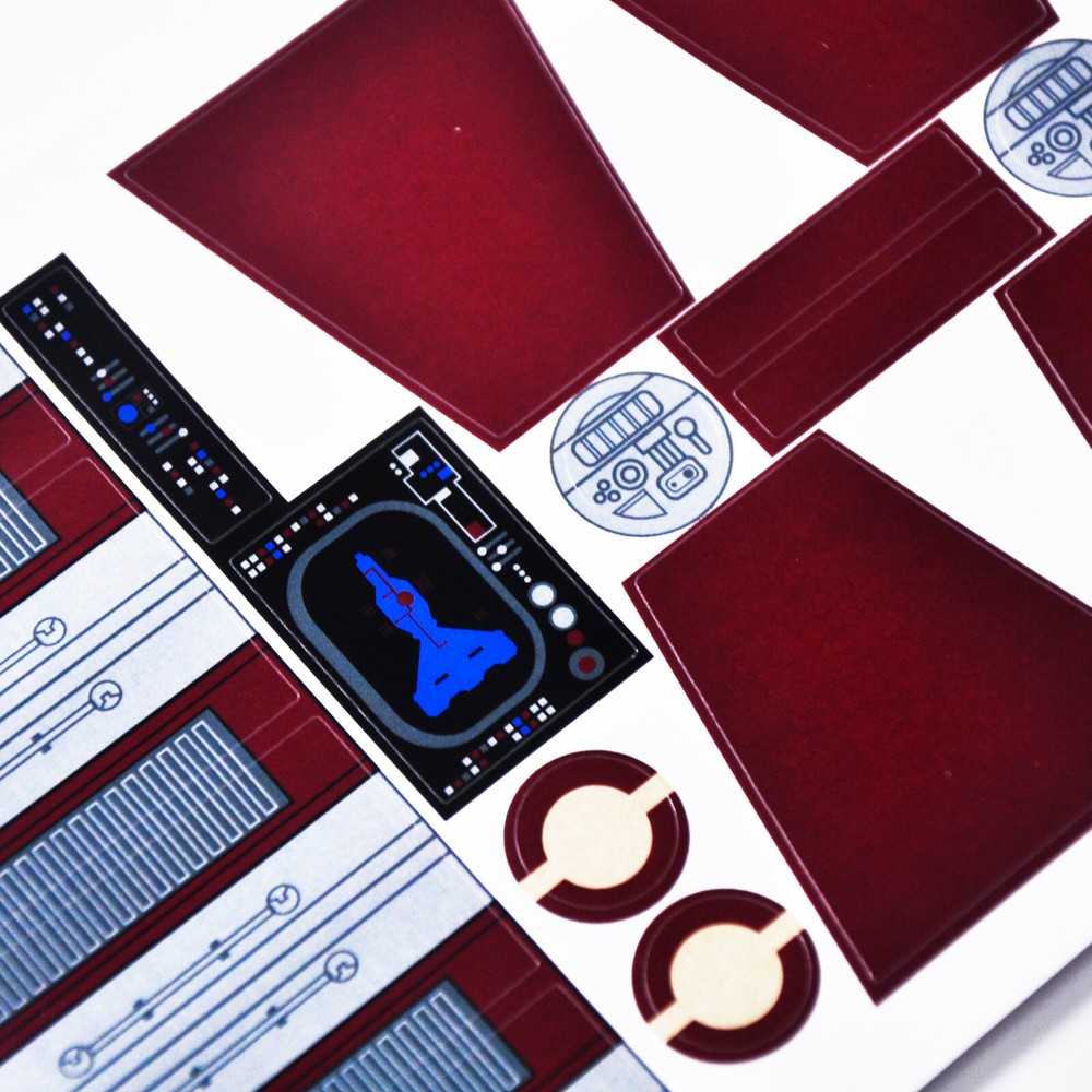Replacement sticker for set7964, not transparent sticker
