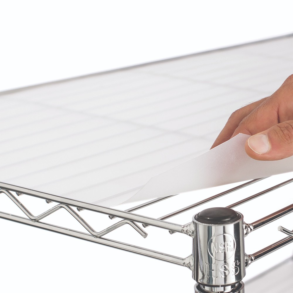 Shelf Liners For 18" X 36" shelf, Opaque Plastic, 5-PACK