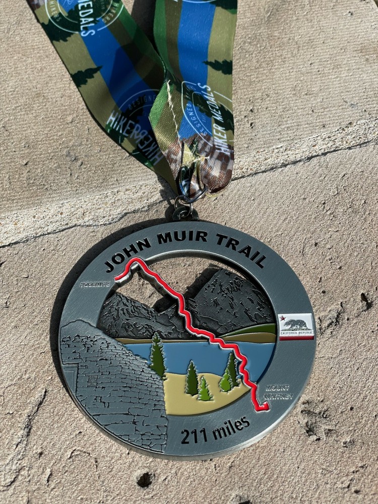 John Muir Trail Medal