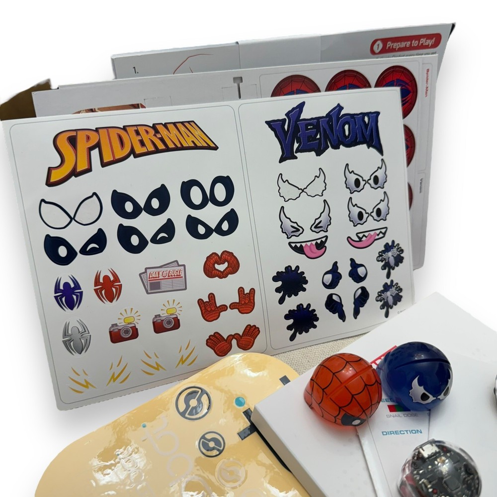 Ozobot Bit Marvel Groot Rocket Spider-Man Venom Robotics READ DESCRIPTION