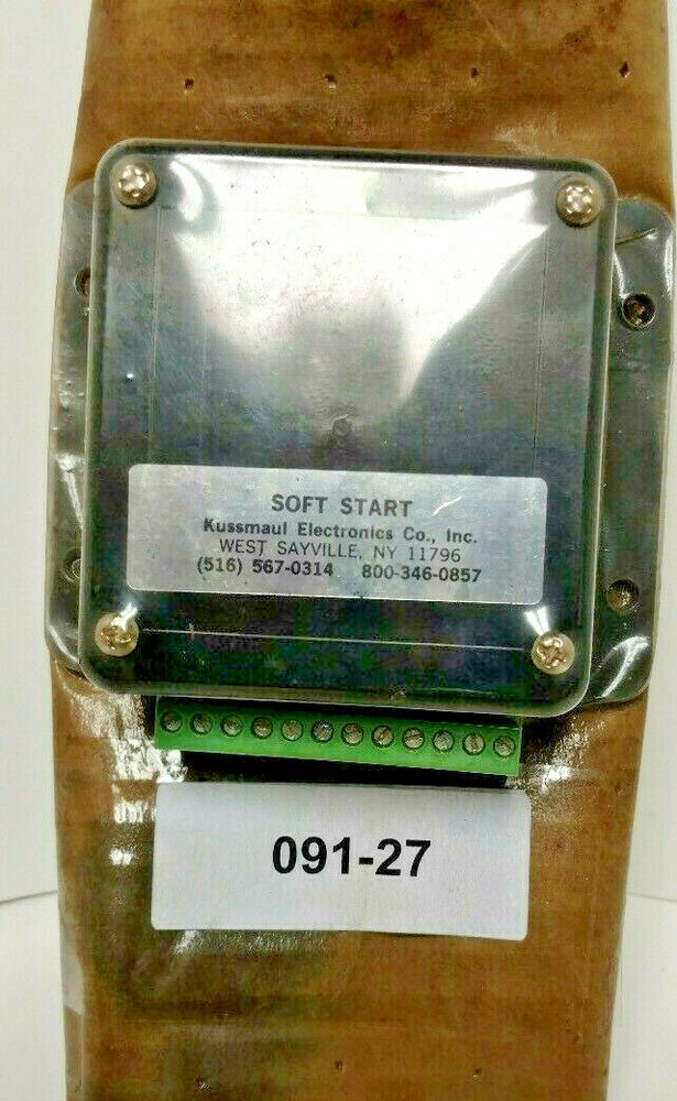 NOS Kussmaul  Start UP & SHUT DOWN Solid-State Controller Model# 091-27