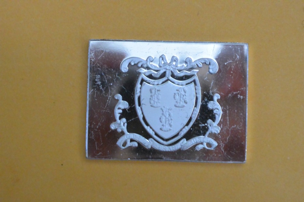 Second Connecticut Regimen Color Sterling Silver