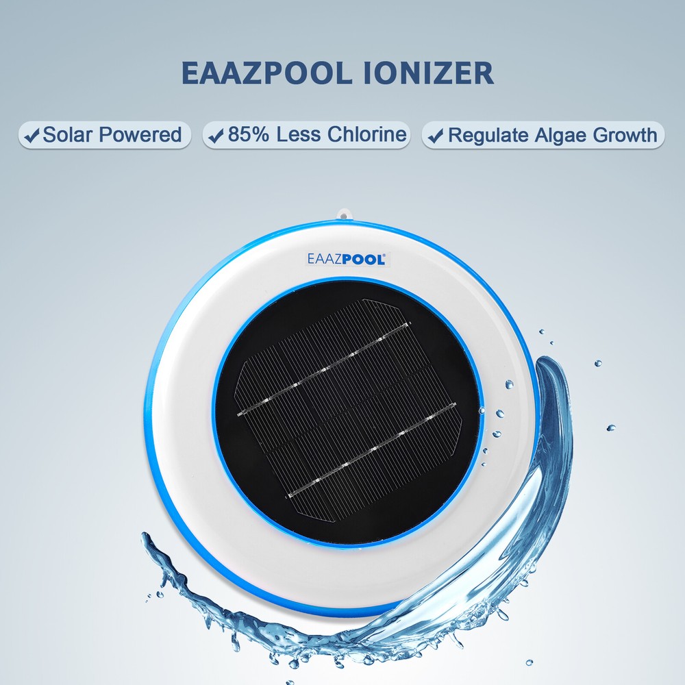 Solar Pool Ionizer | Pool Cleaning Device | Purifies Pool Water | Kills Algae