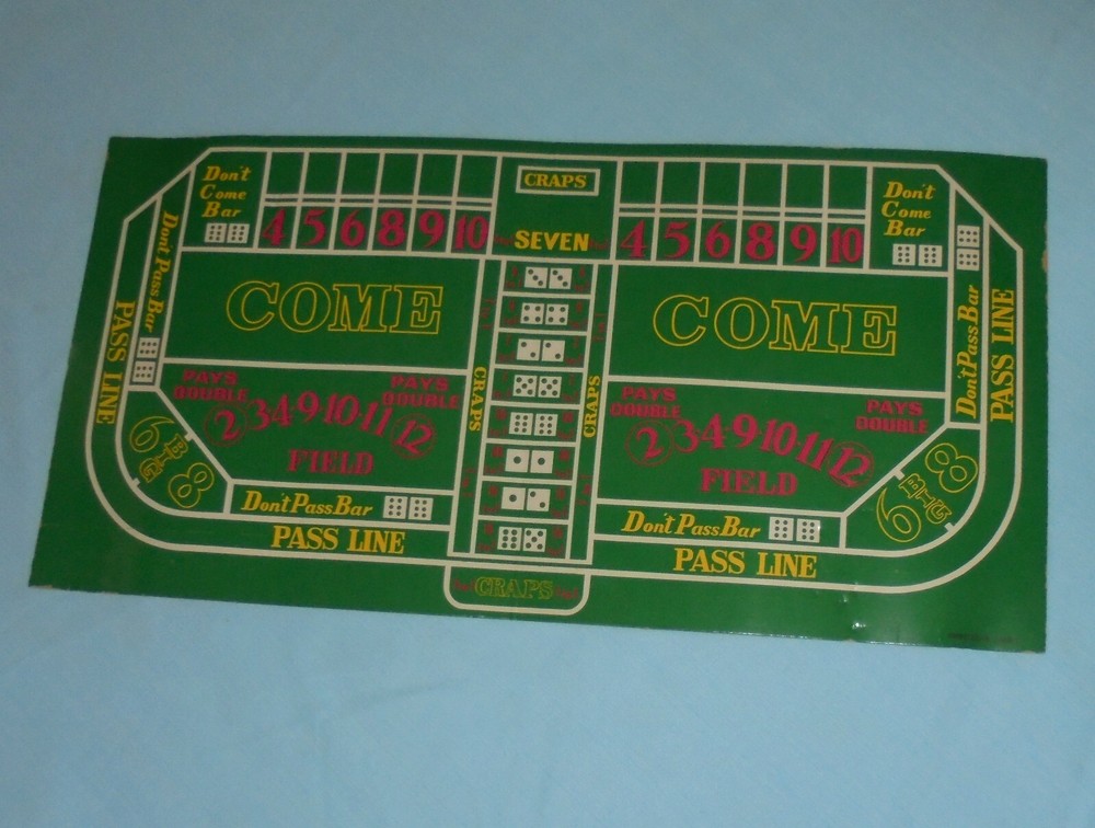 Waco Auto Shooter Craps Table Fully Automatic Dice Roller Game Complete Vintage