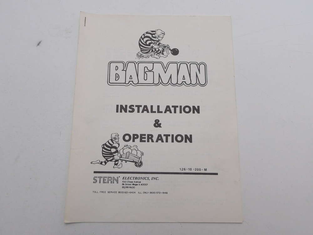 Stern - Bagman- Installation & Operation Manual