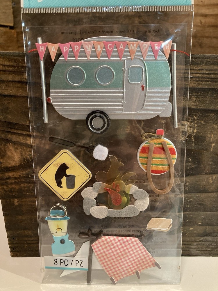 5 Craft Sticker Outdoors Camping Hunting Sets