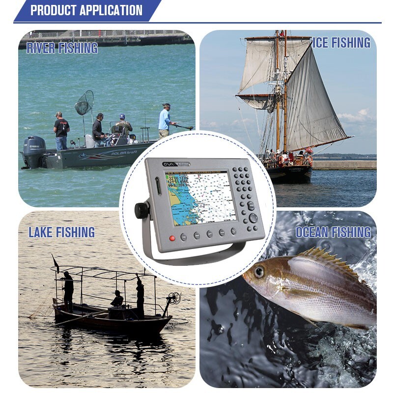 8'' Automatic Identification System GPS Navigator Satellite AIS Marine Equipment