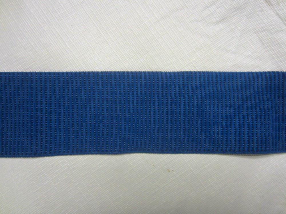 2" Wide Blue Elastic BTY