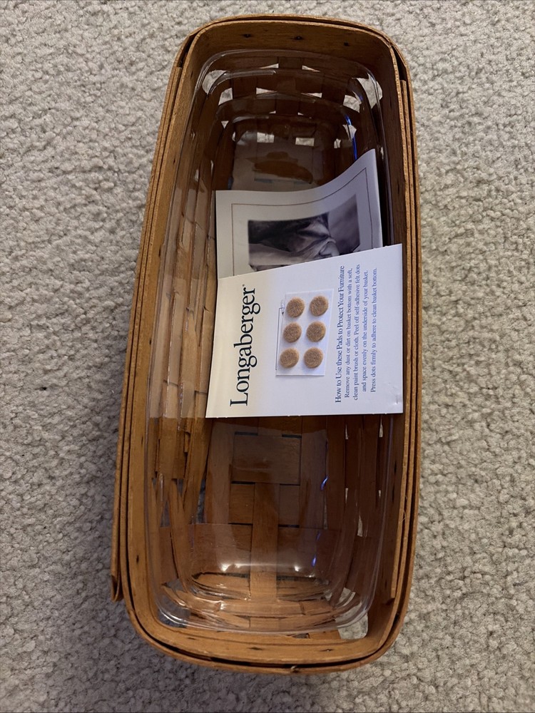 LONGABERGER CRACKER BASKET. Never Used