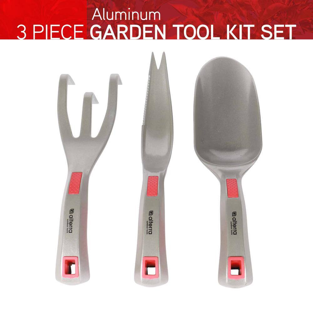 3 Piece Aluminum Hand Tool Set