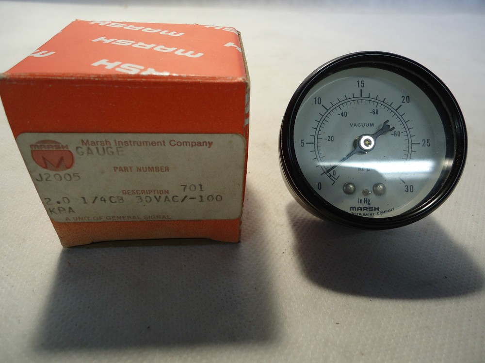 NEW IN BOX MARSH J2005 RANGE 0-30 KPA