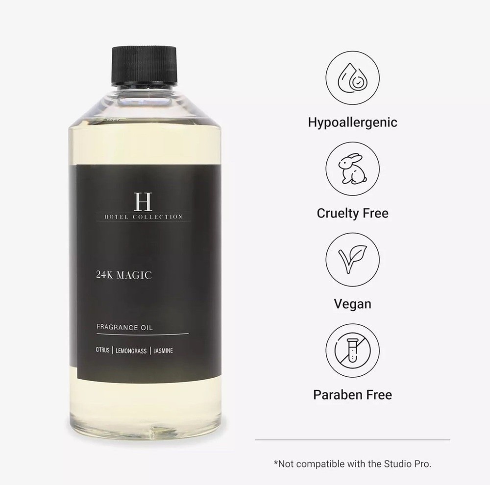 24k Magic 500ml Diffuser Oil Inspired By W Hotels , Hotel Collection.