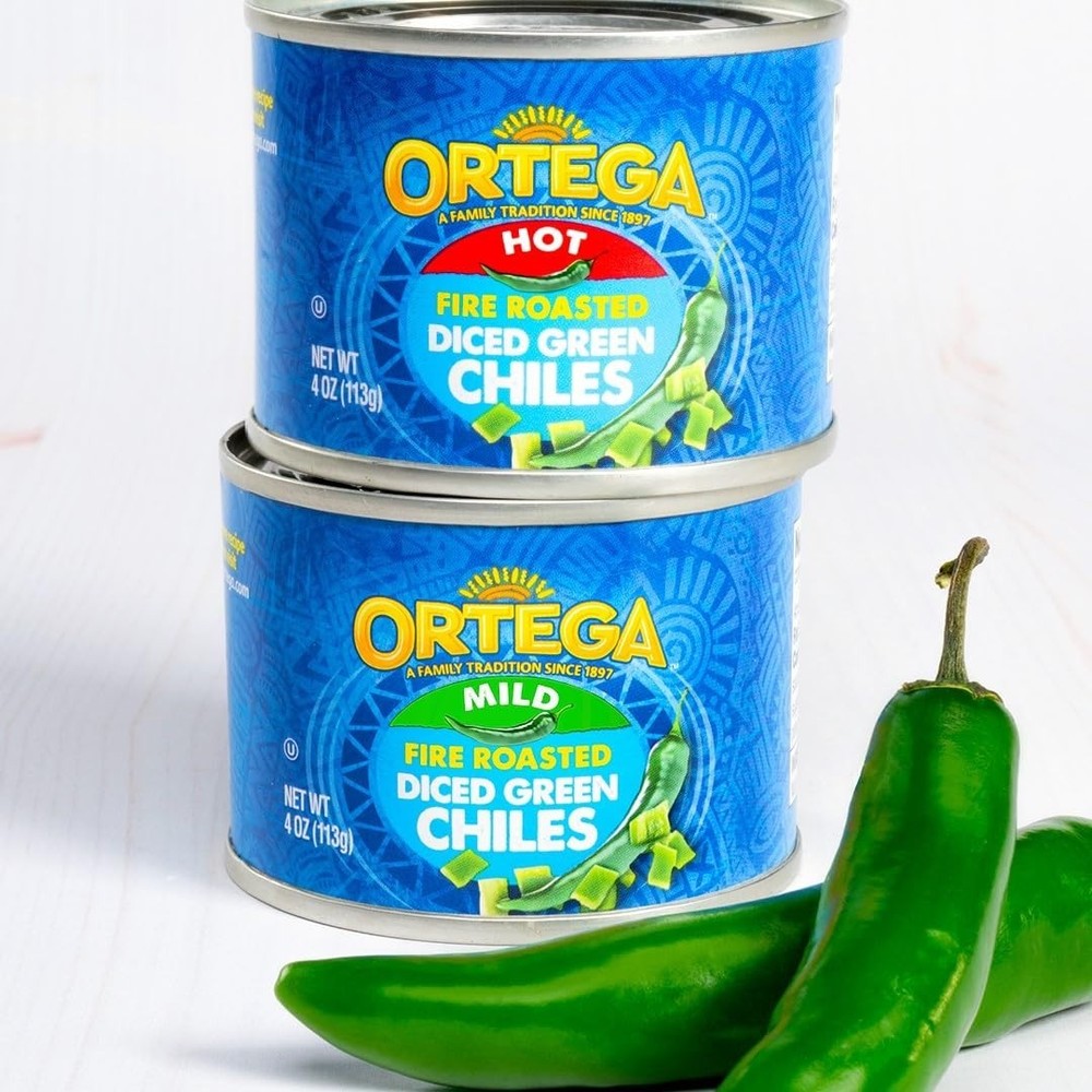 Fire Roasted Diced Green Chiles, Mild, 4 oz