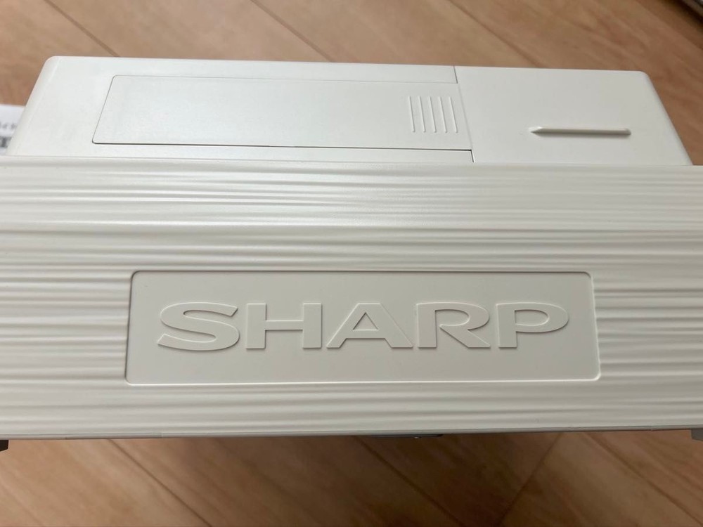 Sharp electronic register XE-A147W Power confirmed Japanese Language