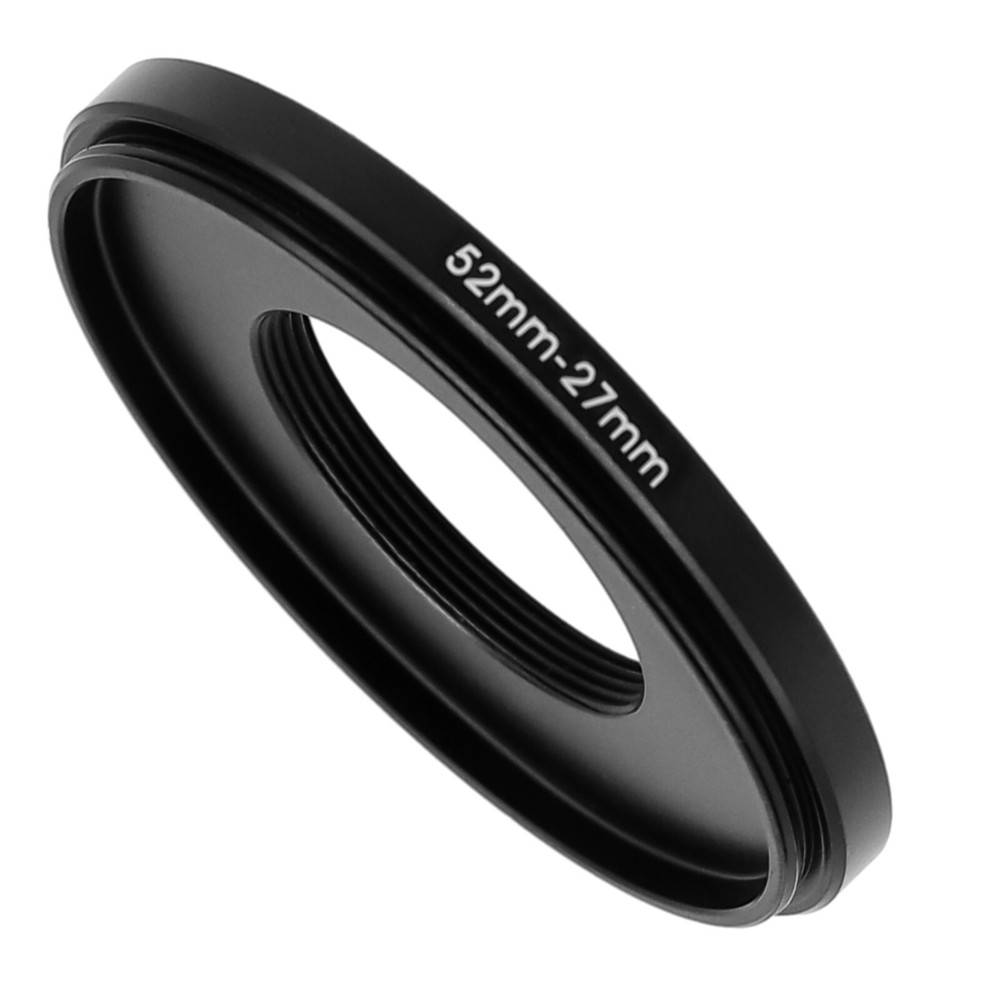 52-27mm Step-Down Ring Filter Ring UV/ND/CPL GND Lens Adapter Filter Ring