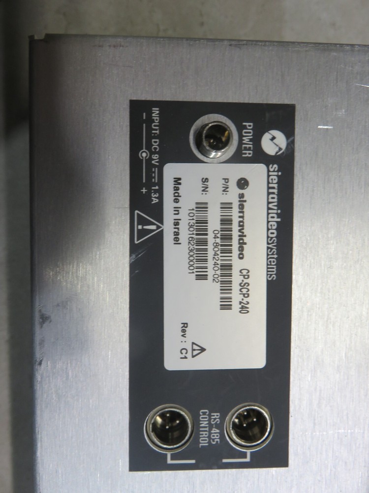Sierra Video SCP-240 Multi-Level Control Panel