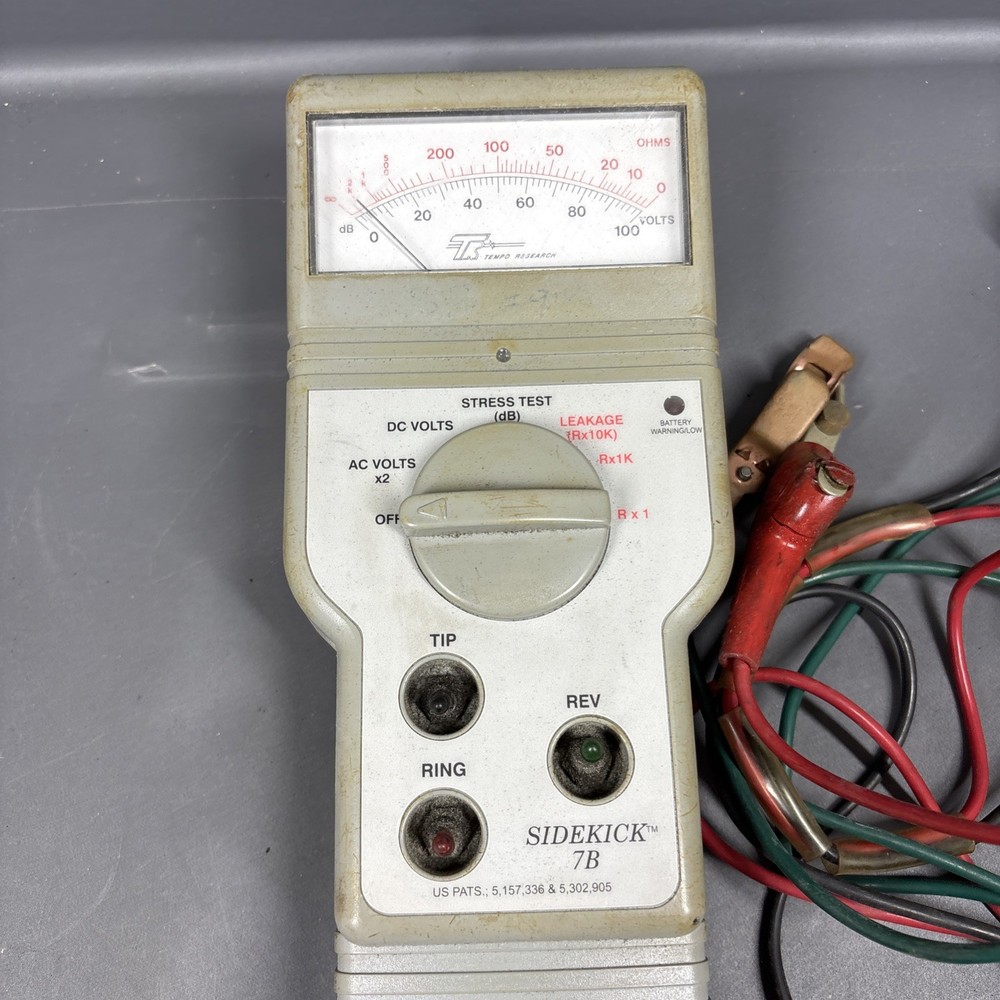 Tempo Research Sidekick 7B Cable Tester- No Case