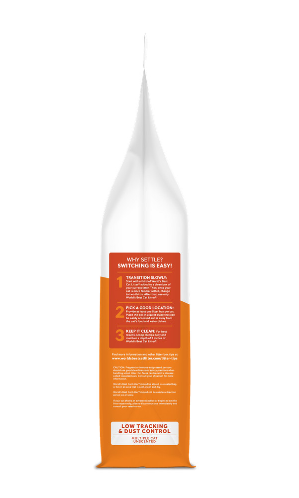 Low Tracking & Dust Control Unscented Cat Litter | Flus
