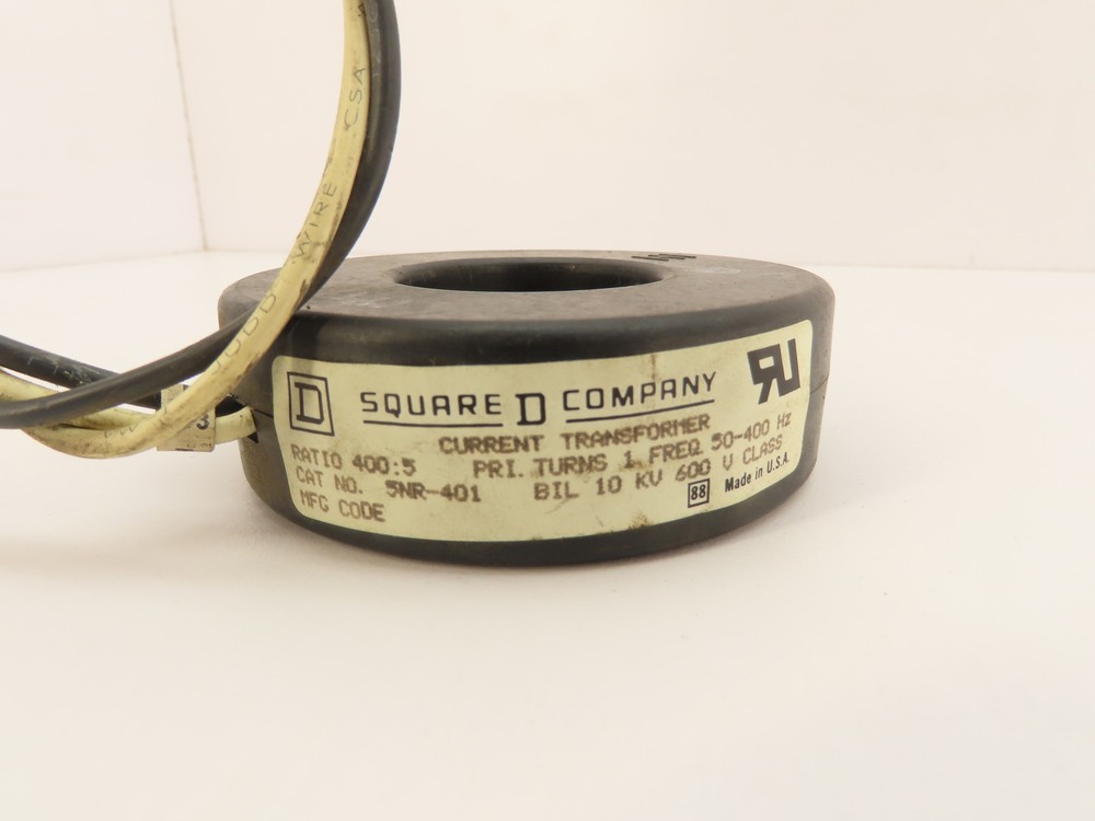 Square D 5NR-401 Current Transformer 400:5