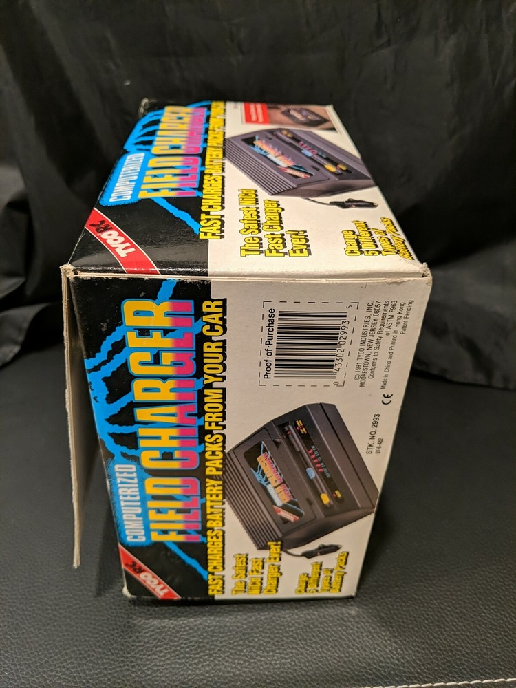 Tyco Radio Control Computerized Field Charger New