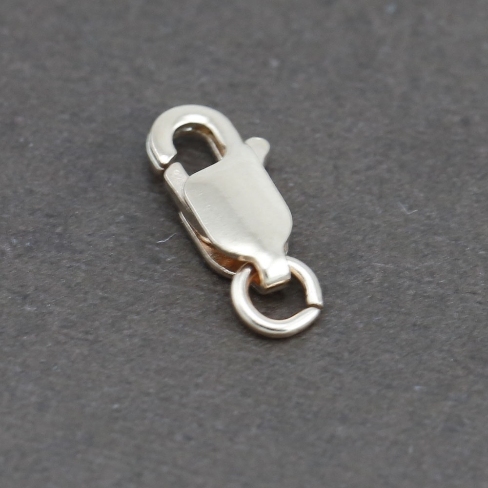 Genuine 9CT Solid Rose Gold Parrot Clasp 8mm Italy Made
