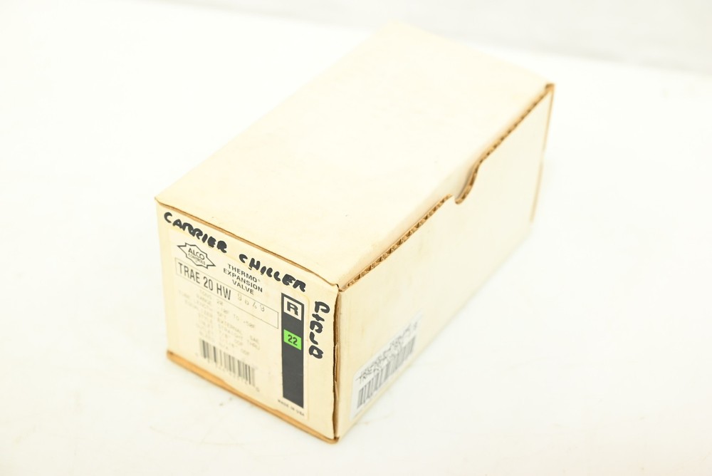 Alco Thermo Expansion Valve Trae 20 Hw, Inlet 7/8", Outlet 1-1/8"