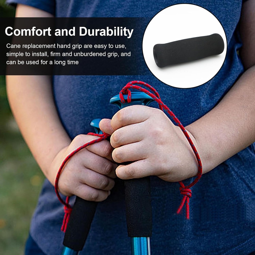 4Pcs Cane Replacement Hand Grip Replacement Walking Cane Hand Grip for Seniors