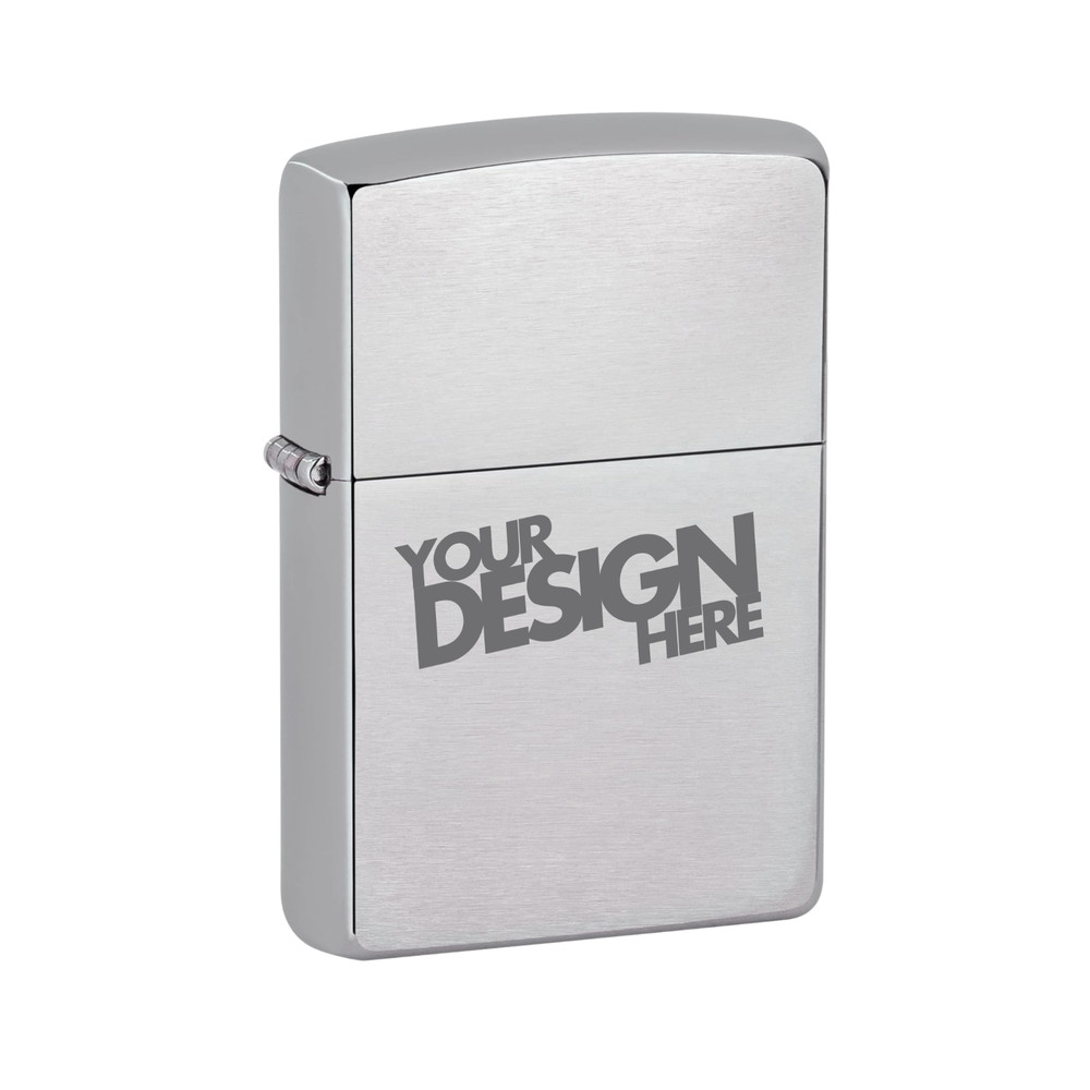 Custom Laser Engraved Zippo Classic Lighter - Multiple Colors - Personalized