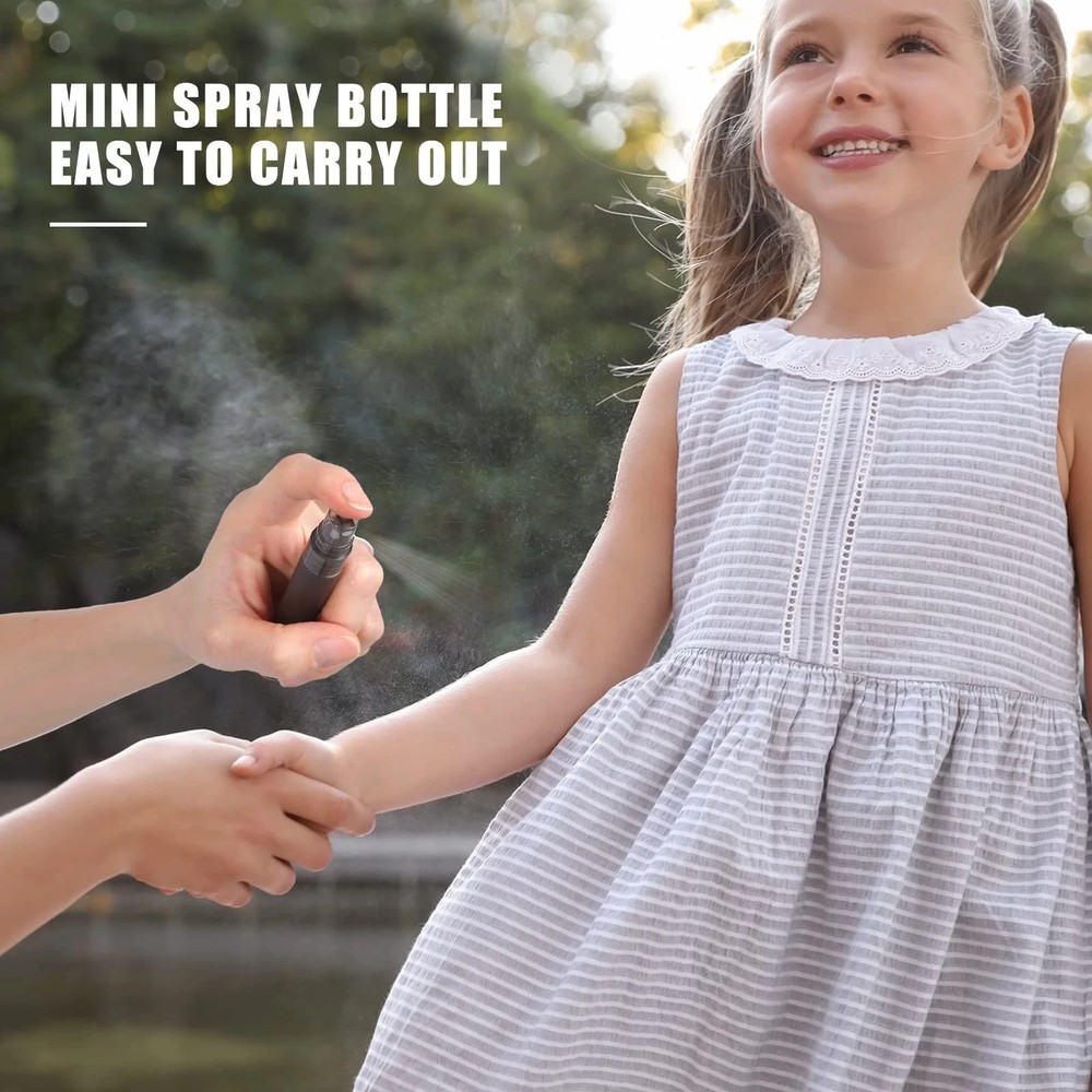 10ml Travel Perfume Spray Bottles Refillable Mini Plastic Atomizers 100pc