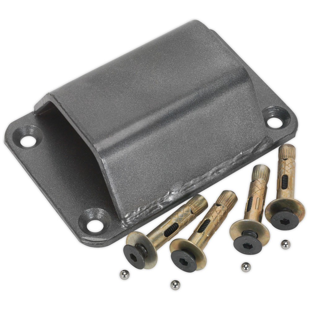 Sealey MCGA01 Motorcycle Ground Anchor - 4 Security Bolts