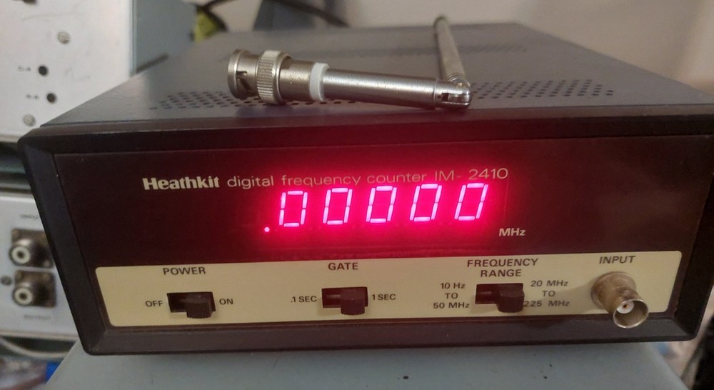 HEATHKIT FREQUENCY COUNTER MODEL IM-2410