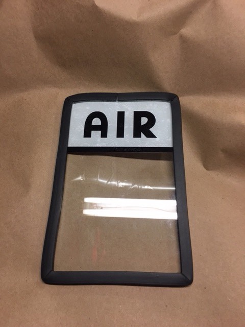 Eco Air Meter Chrome Face Plate kit with Crank Handle