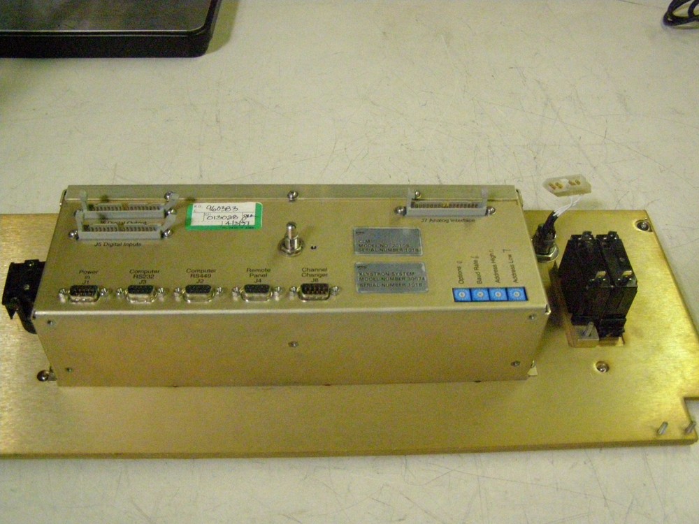 MCL Klystron System Power Microwave RF Amplifier Control Panel 20109 with Key