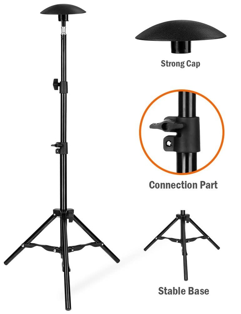 i Cover Boat Support Pole - Adjustable Iron Alloy Supporting 2 PACK