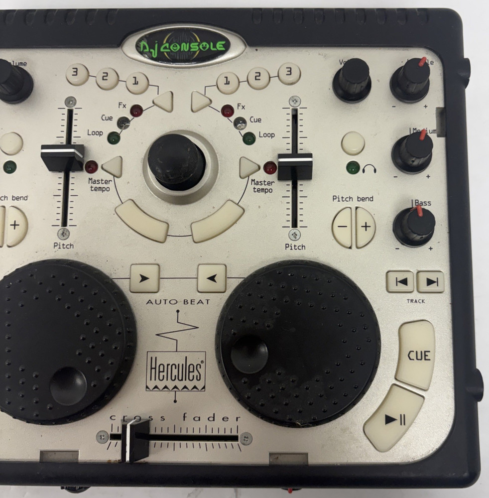 Hercules DJ Console Portable DJ Mix Controller & Multichannel Audio 4780287