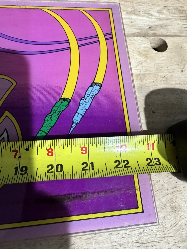 Original Super Cobra Stern Arcade Marquee