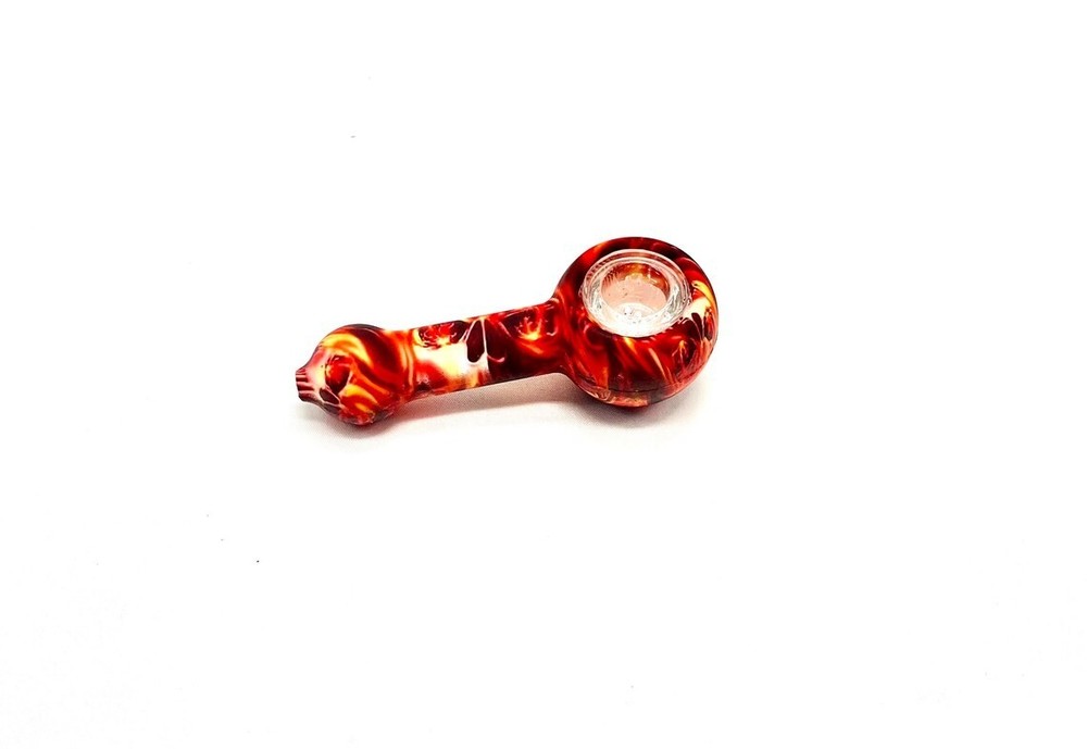 Discreet Silicone Smoking Pipe- Rubber Silicone