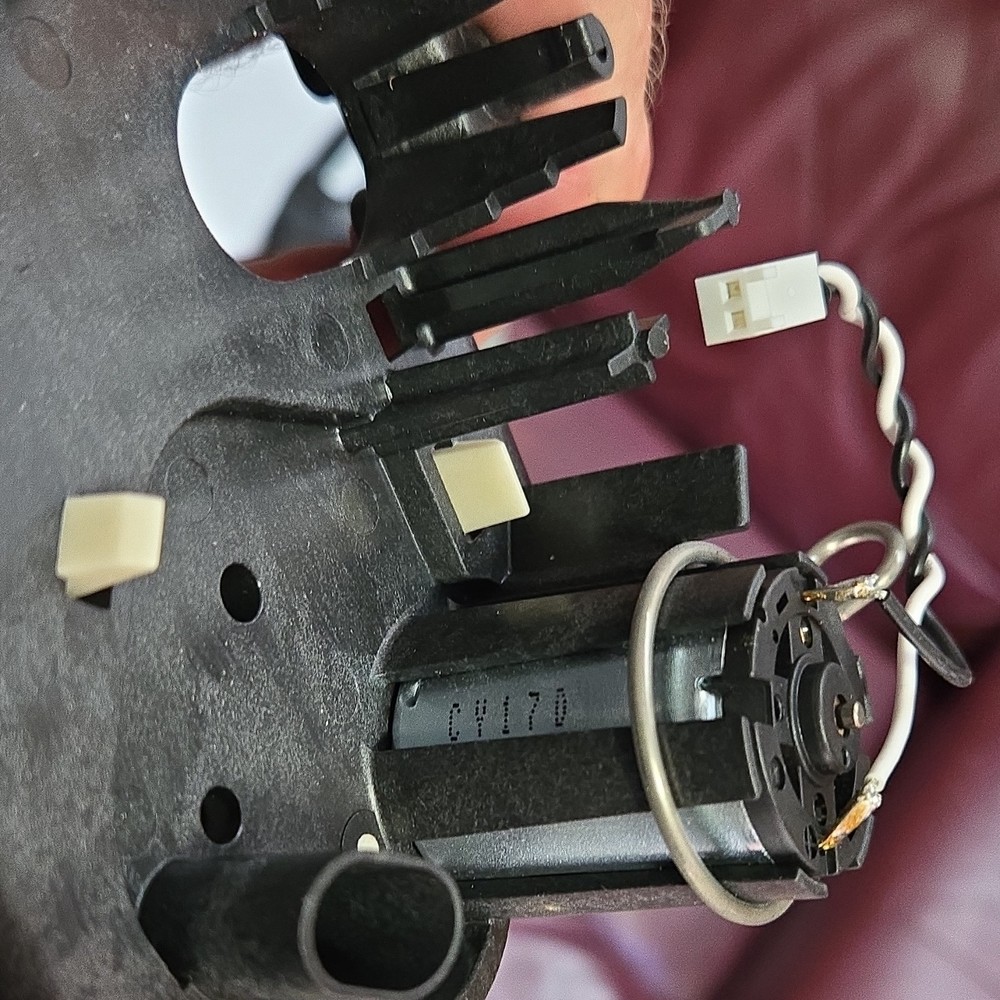 Clack WS1 Drive Bracket Assembly W/ Motor And Spring Clip