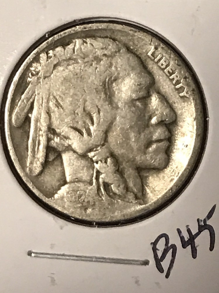 1924 Buffalo Nickel VG